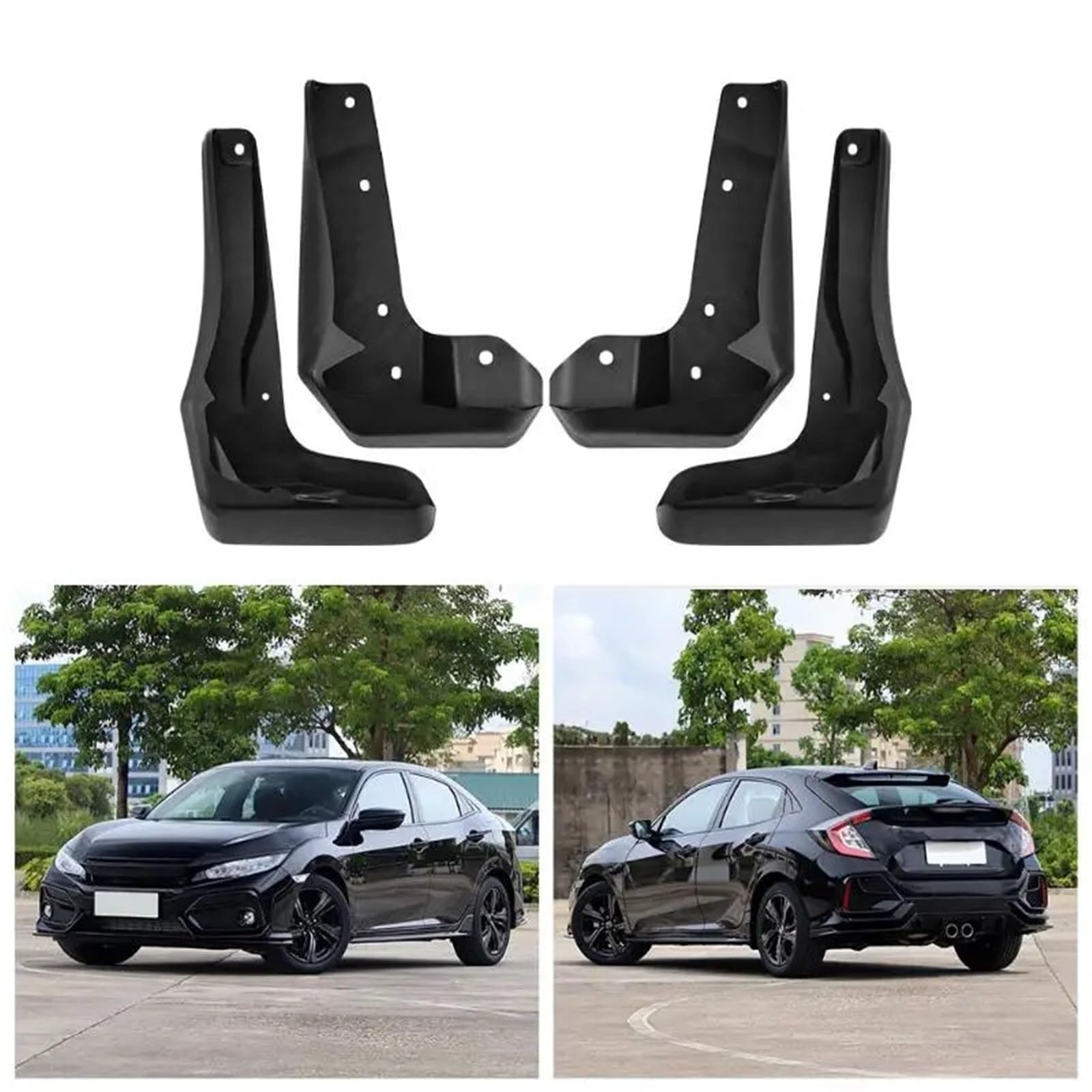 Osłony przeciwbłotne na koła Do Honda CIVIC HATCHBACK 2021 4 szt. błotników samochodowych, osłony, akcesoria samochodowe