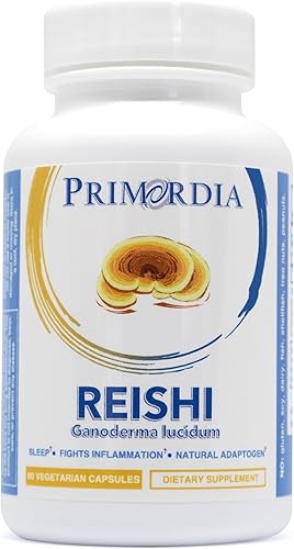 Miniatura 7 de Primordia Cápsulas puras de hongos Agaricus, 500 mg, 60 unidades, suplemento de extracto de hongo Agaricus Blazei Murill, alivio del estrés, apoya