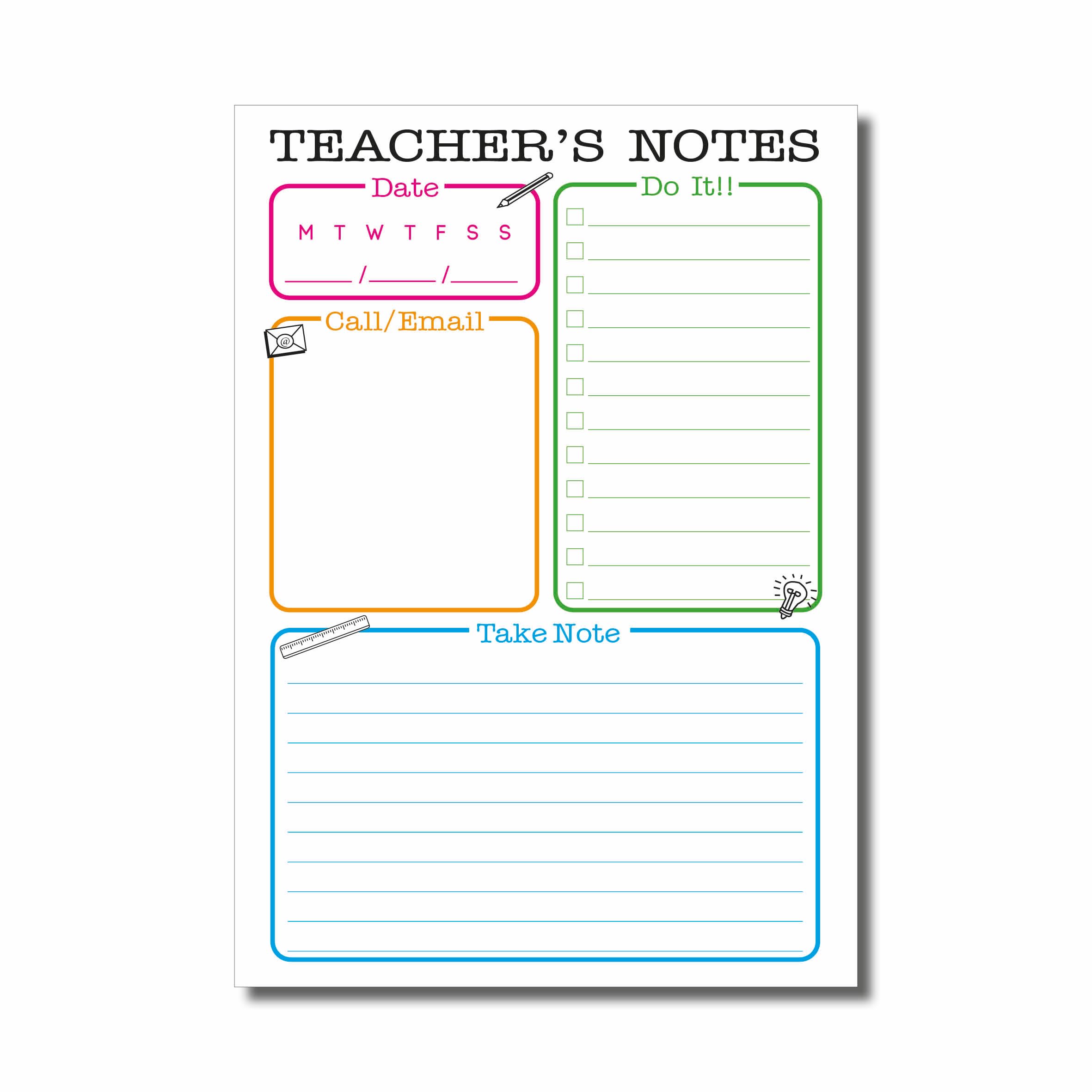 Cherry Teachers A5 Notepad - Image 2