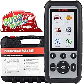 Autel MaxiDiag MD806 OBD2 Scanner, ABS SRS Engine Transmission Four Systems Diagnostic Scan Tool with Oil Reset, EPB, SAS, DPF, BMS Service, Auto VIN, Read/Clear Codes, Live Data, Freeze Frame Data