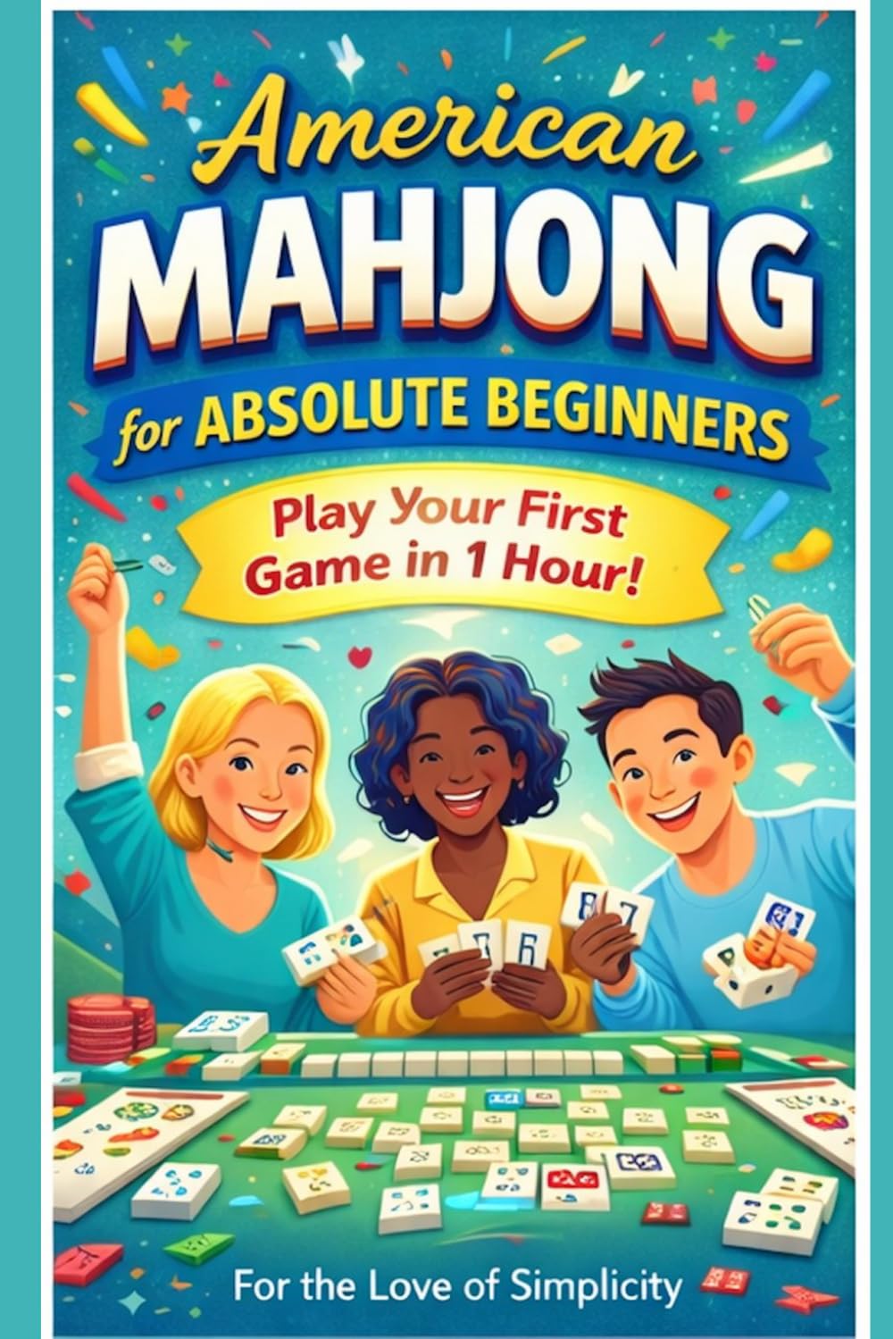 American Mahjong for Absolute Beginners: Play Your First Game in 1 Hour: 2 (For the Love of Simplicity)