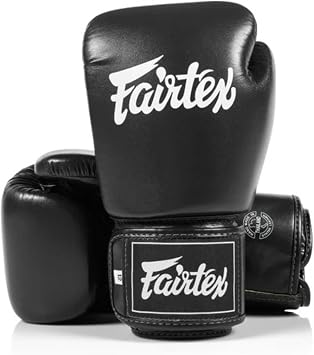 Fairtex BGV1C-PLUS Microfiber Boxing Gloves, Muay Thai MMA Kickboxing Gear | Soft synthetic material with high-flex foam core. Interior grip bar and aligned thumb reduce fatigue during heavy bag work