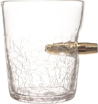 Shot in The Glass - The Crack Shot Spirit Glass 300ml