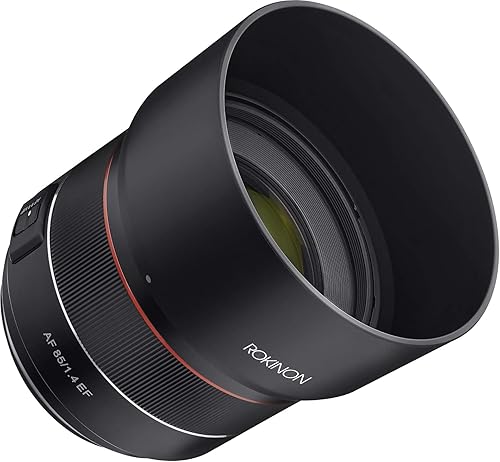 Miniatura 2 de Rokinon Lente AF 3.346 in F1.4 para Canon EF Mount, Negro (IO85AF-C)