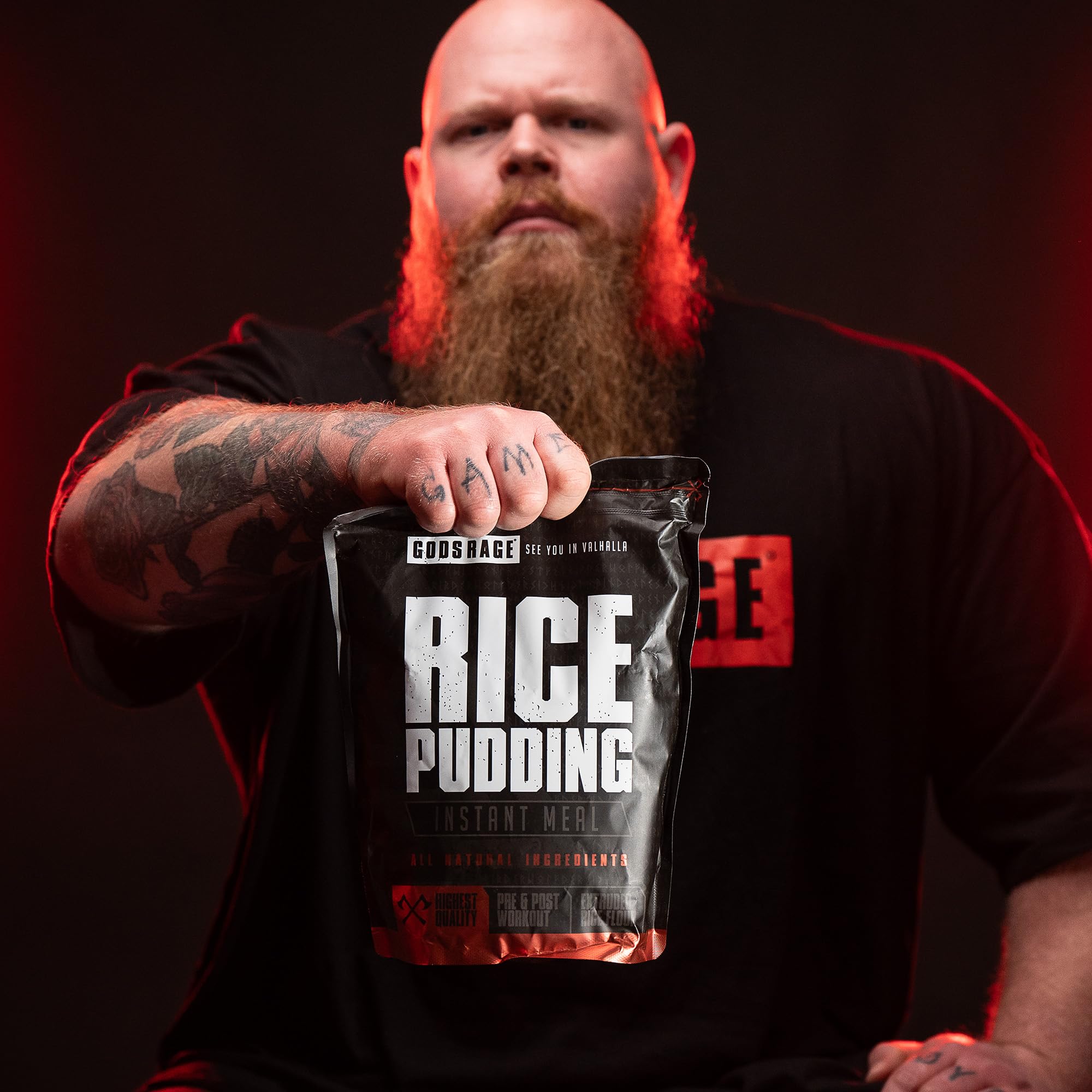 Rice Pudding Instant 3kg – natürliche Kraftquelle ohne Zucker & wenig Fett – cremige Konsistenz, Power-Snack ohne Zusätze – Made in Germany