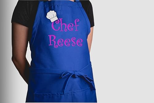Miniatura 5 de THE APRONPLACE Personalized Embroidered Chef Any Name Adult Apron