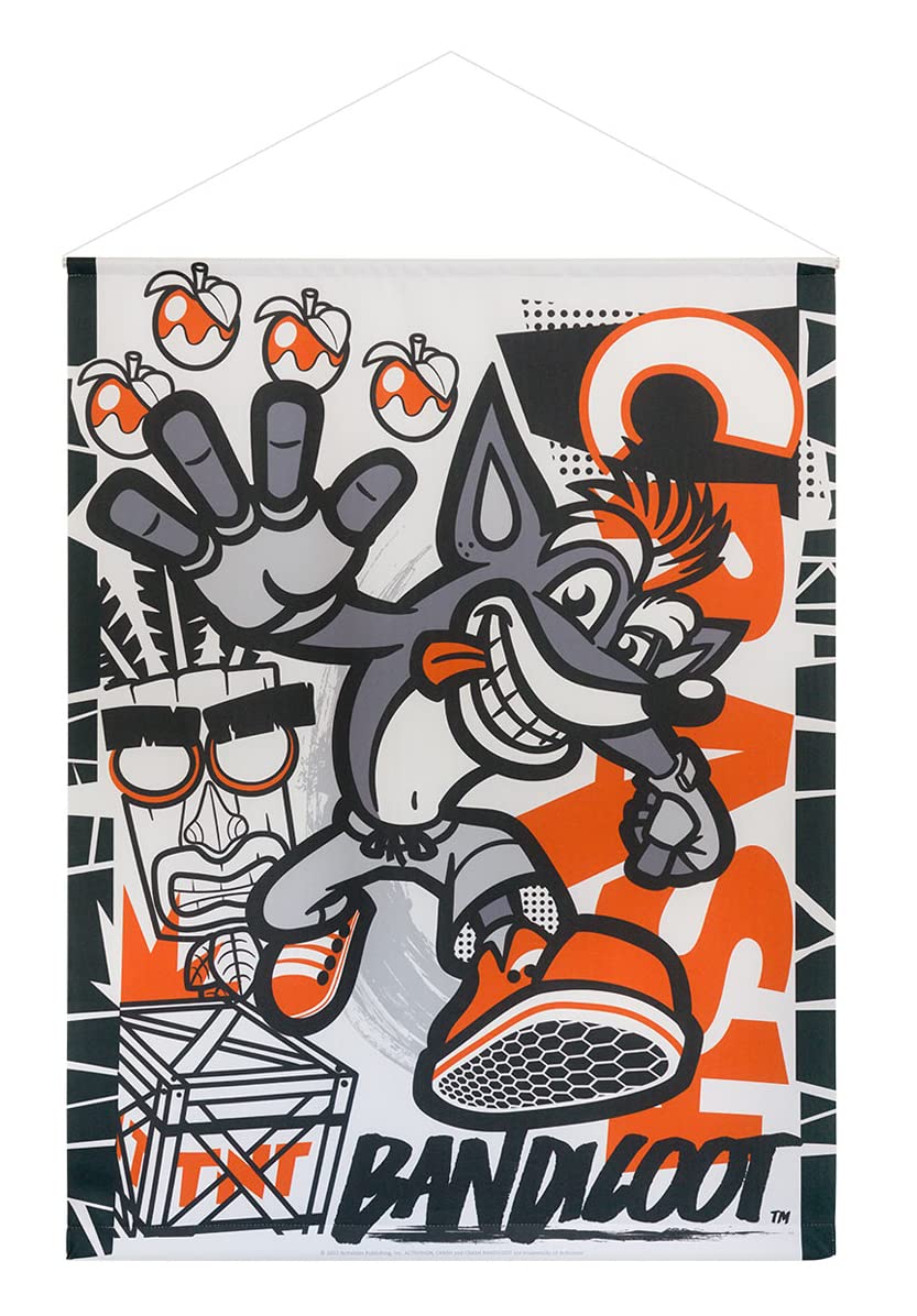 DEVplus Crash Bandicoot poster Canvas Poster