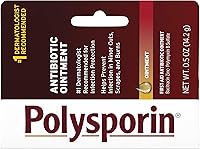 Vista 7 de Polysporin Pomada antibiótica tópica de primeros auxilios para la piel con zinc de bacitracina y sulfato de polimixina B, para protección contra