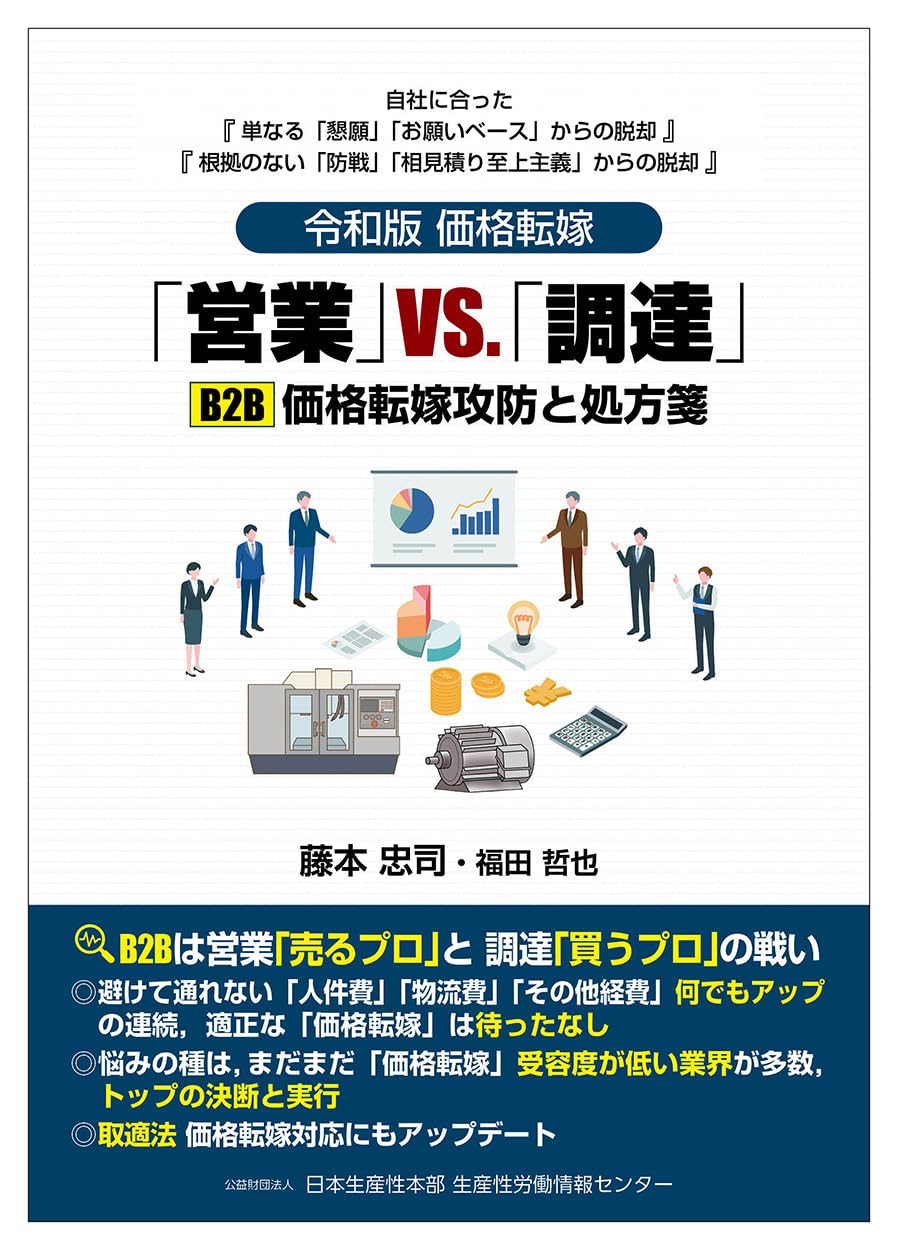 令和版 価格転嫁 「営業」VS.「調達」 ―【B2B】価格転嫁攻防と