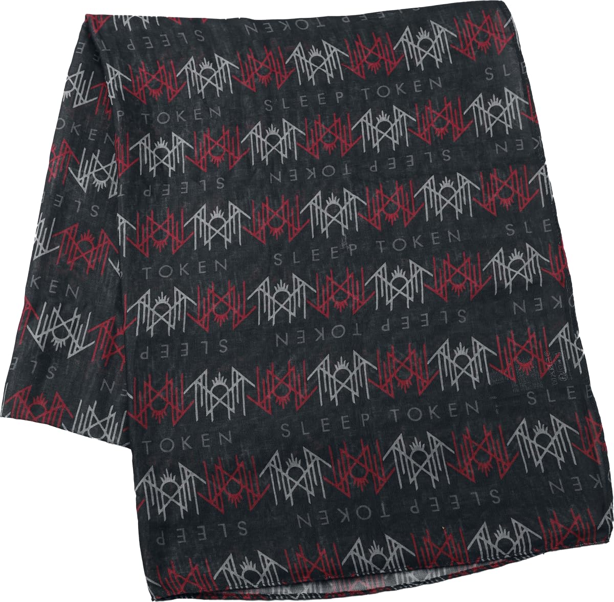 Sleep Token Logo Unisex Foulard nero 100% poliestere