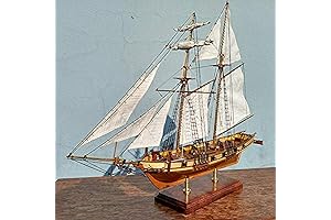 Model Boat Kits for Adults: The Harvey 1847 Ship Model Kit