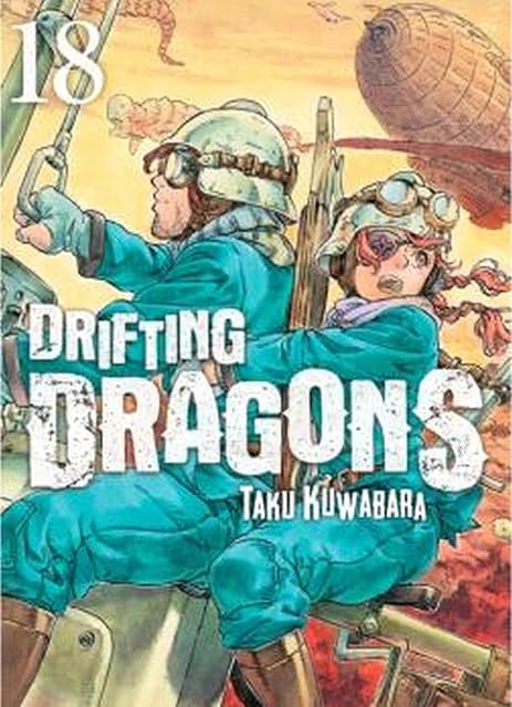 Portada de Drifting Dragons 18