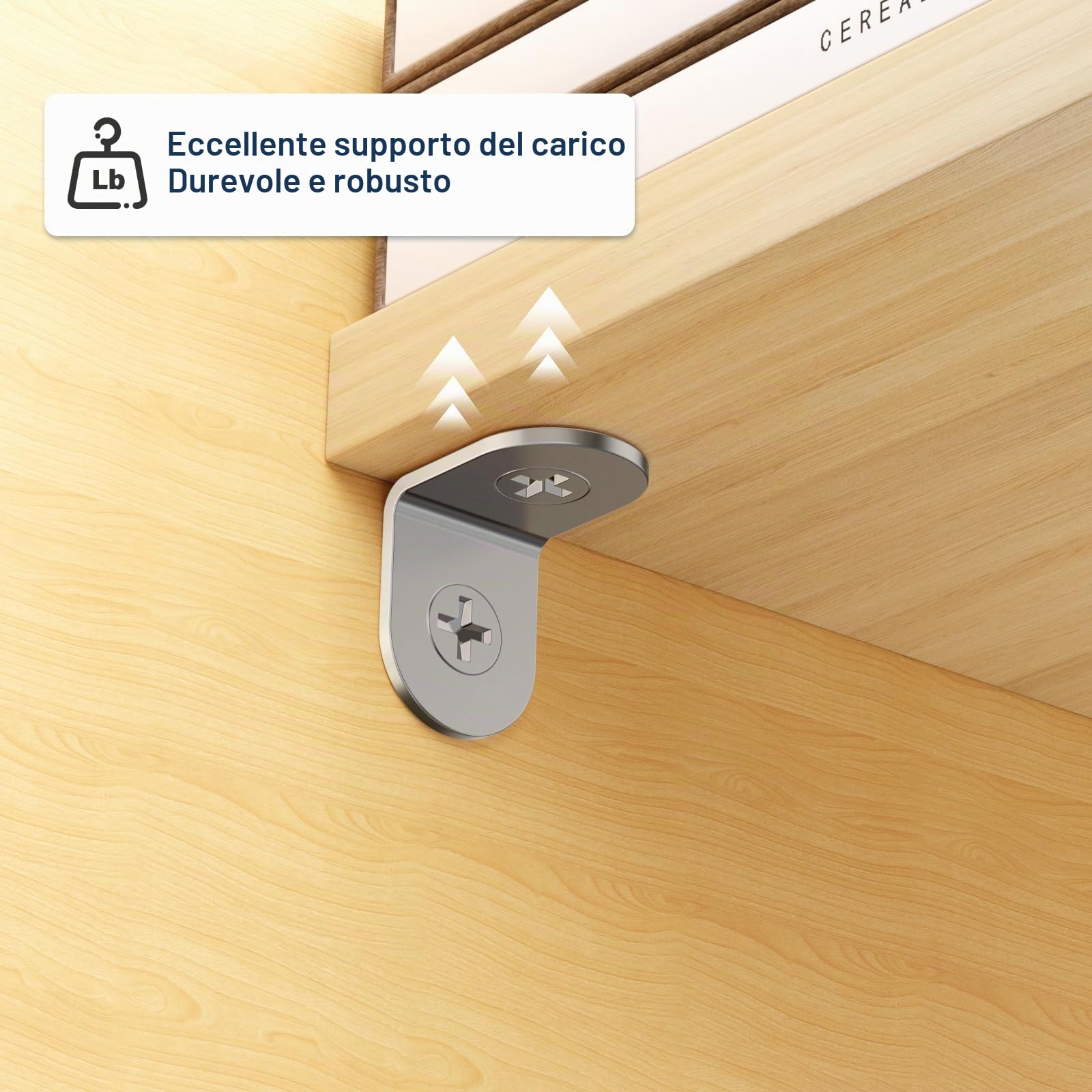 Squadrette Angolari, 30 Pezzi 20 x 20 mm Staffe Angolari inox, Staffe Angolari Per Legno 90 Gradi, Staffe A L per Mobili, Scaffali, Tavoli, Rinforzo Resistente per Mensole e Ripiani Argento