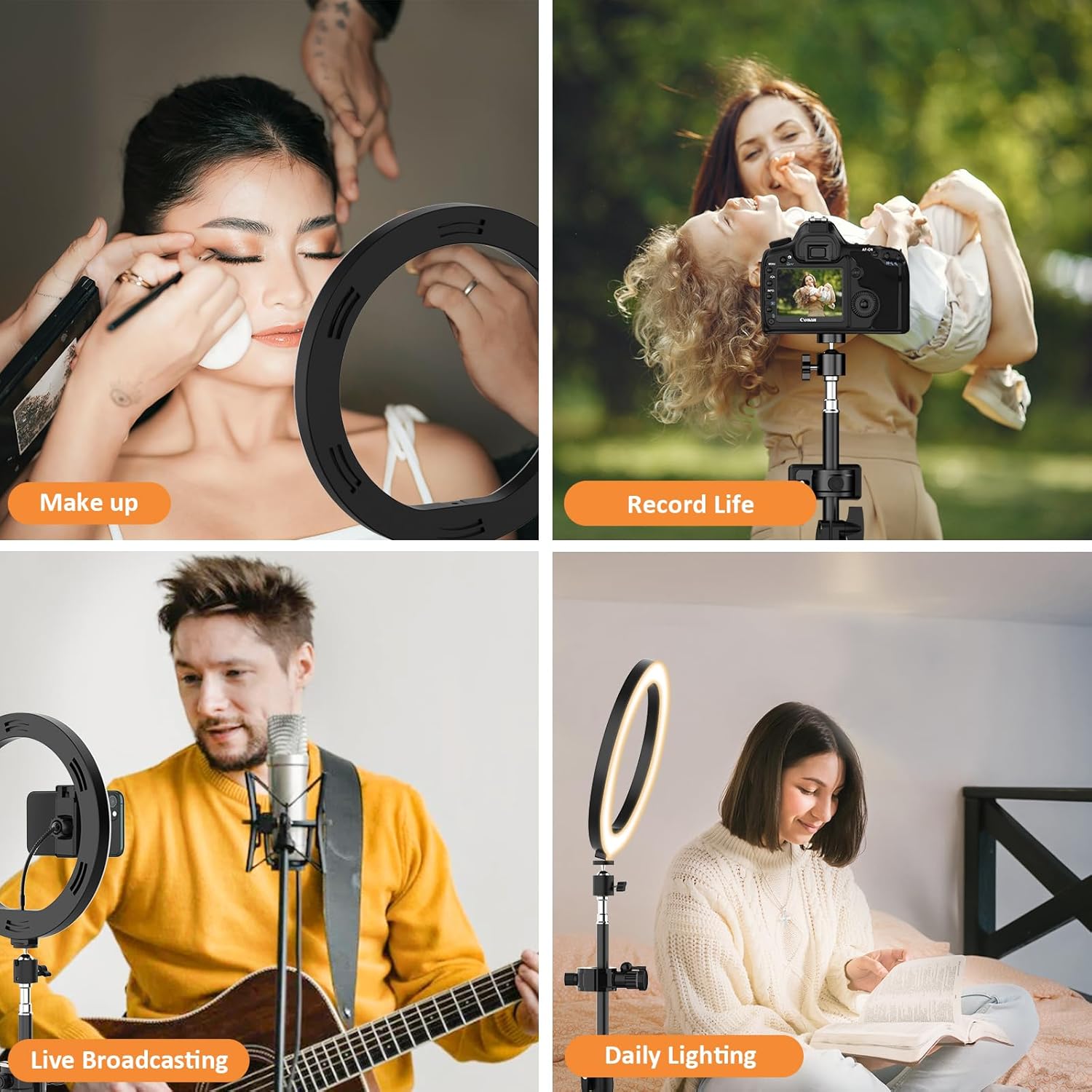 inch Selfie Ring Light with Tripod Stand Togo Ubuy
