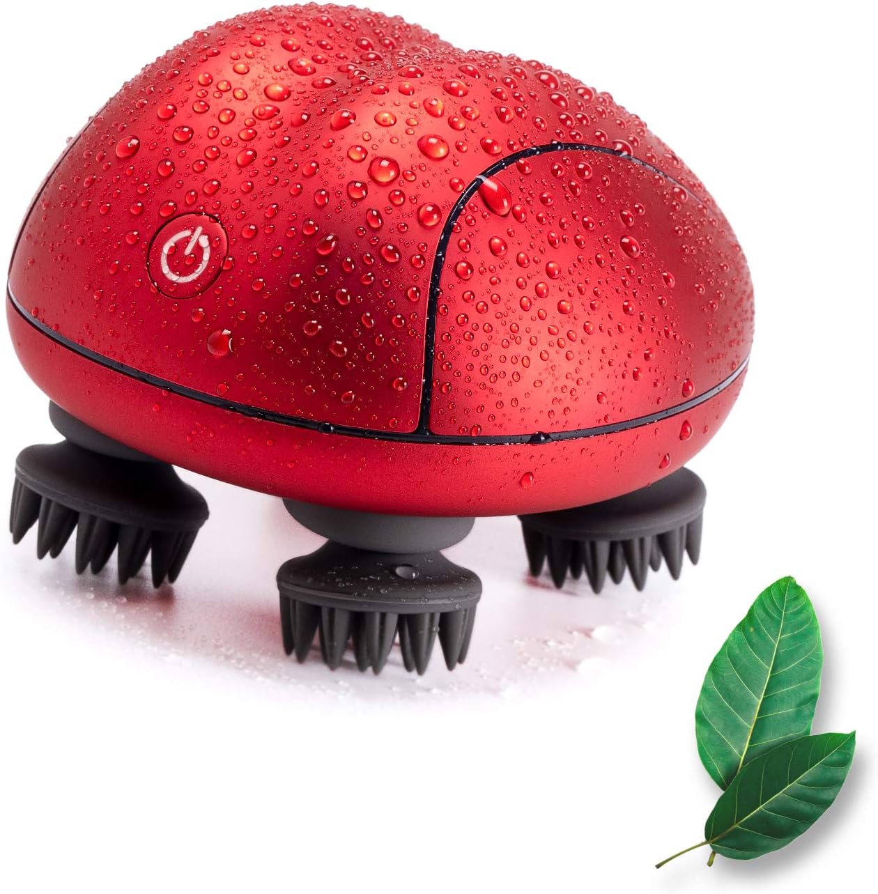 Cover Waterproof, Mini Stress, Rechargeable Electric Scalp Head Massager Use for Full Body Muscles or Shoulder Pain Release,