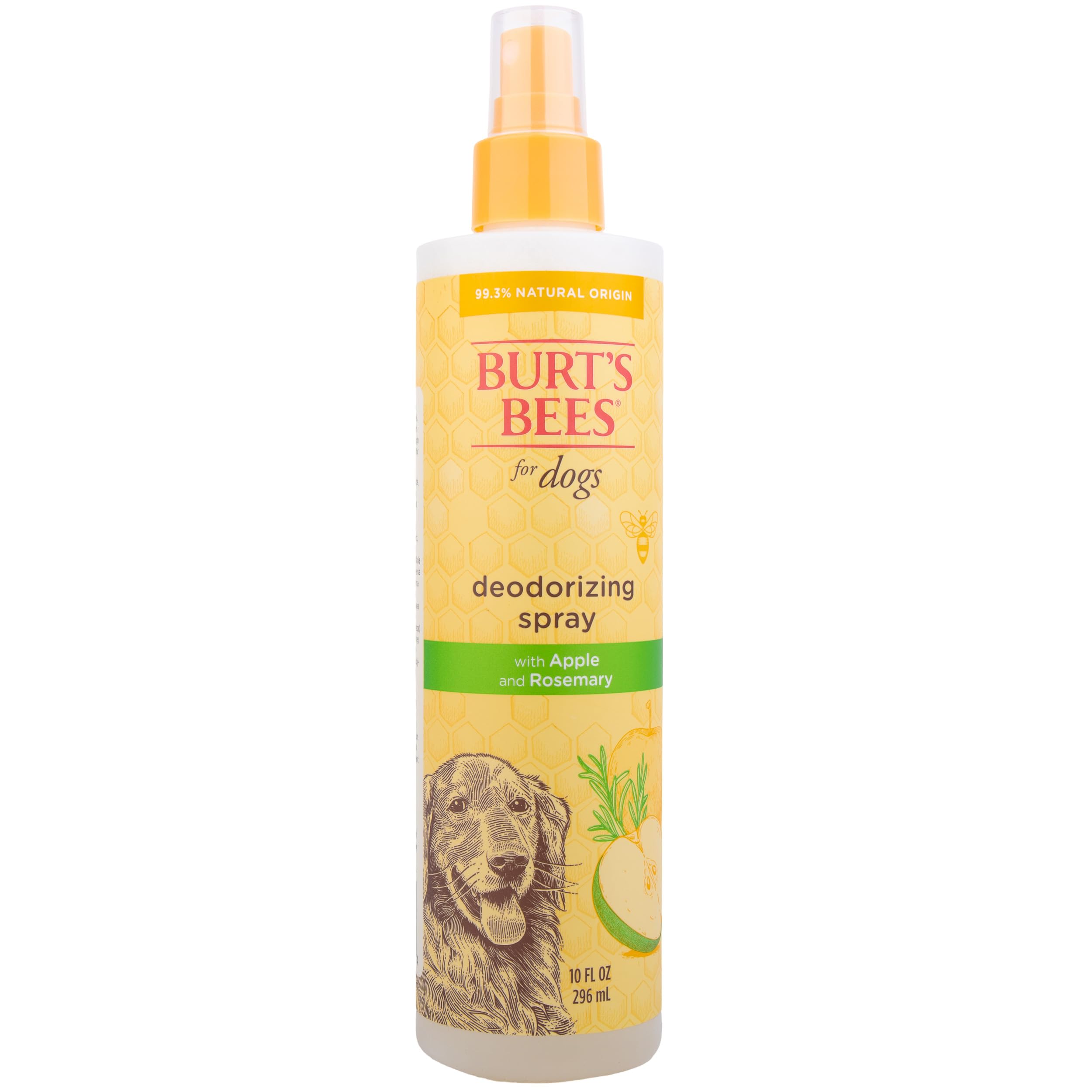 Burt's Bees Deodorizing Spray with Apple and Rosemary, 296ml, white