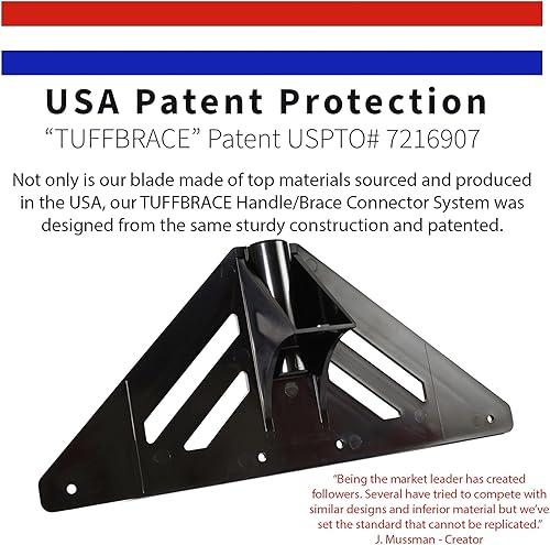 Miniatura 8 de The Original Snow Pusher 50524, quitanieves de 24 pulgadas de ancho