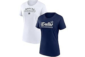 Fanatics Women's NFL Risk T-Shirt Combo Pack: The Perfect Game-Day Attire for Football Enthusiasts