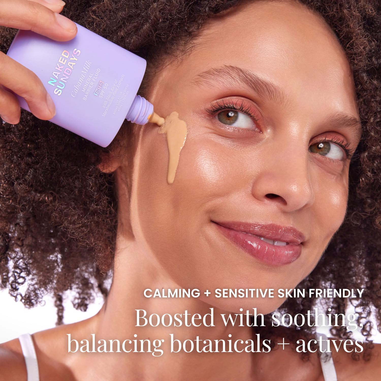 Naked Sundays CabanaMilk SPF 50 Mineral Sunscreen & Barrier Boosting Primer