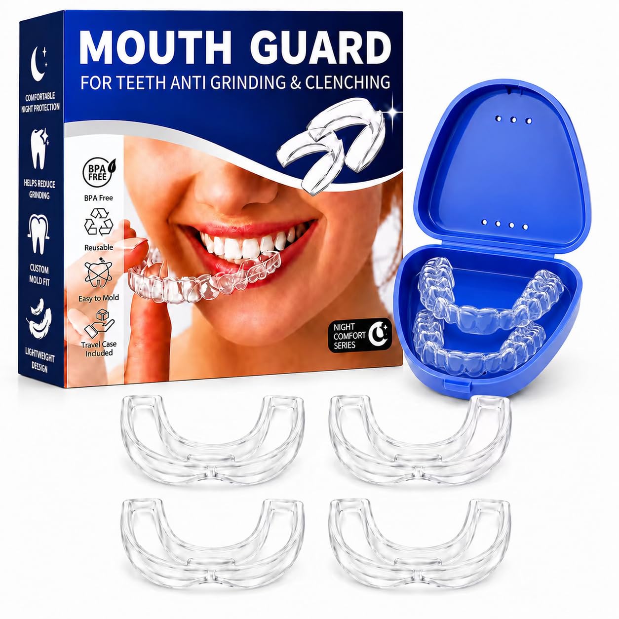 sumetact Anti Grinding Mouth Guard - oral pain relief | Mubboo