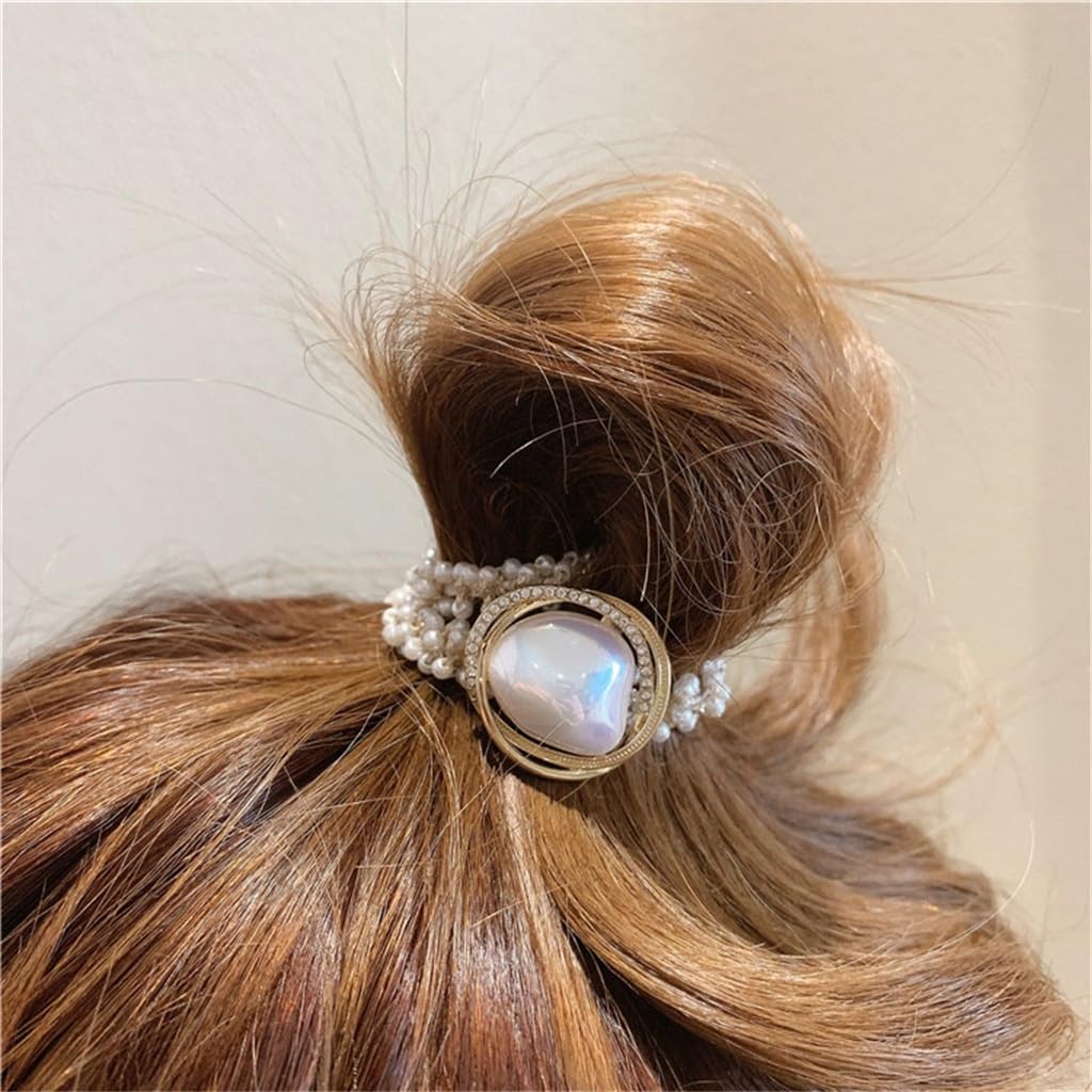 JFDBGU Tocado De Cuerda For La Cabeza For Mujer, Cola De Caballo Atada, Cuerda For El Cabello, Decoración For El Cabello, Anillo For El Cabello