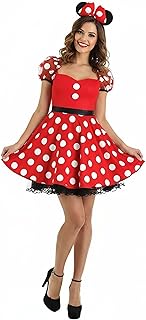 Women's Minnie Mouse Polka Dot Costume