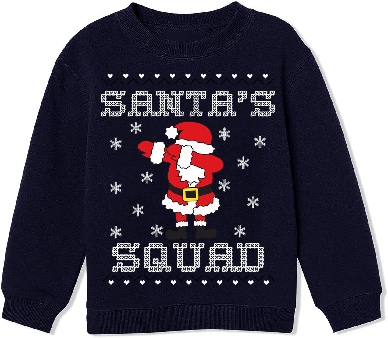 CM-Kid Boy Girl Sweatshirt Ugly Christmas Sweater Style Xmas Santa Dinosaur Shirt 4-10 Years