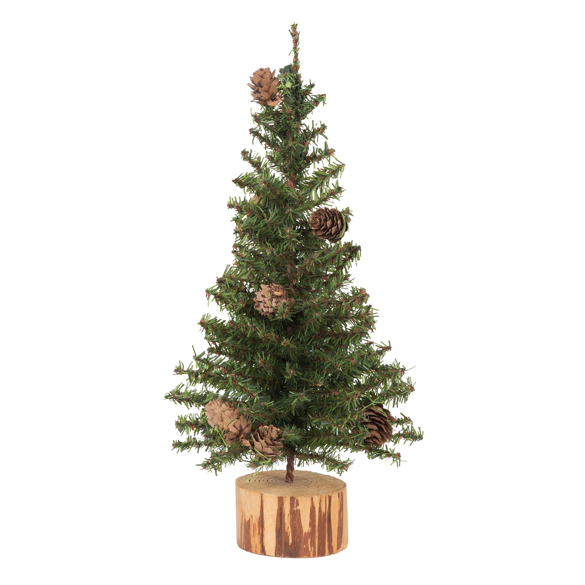 Vickerman12" Carmel Pine Artificial Christmas Tree, Unlit