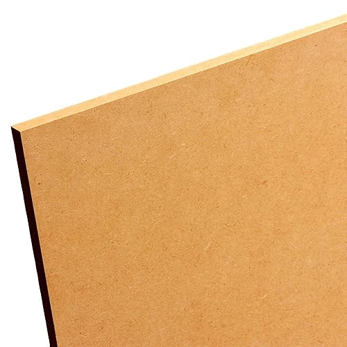 A3 Artist Drawing Board Art Board Smooth Artist Wooden Panel for Painting Watercolour Sketching Mix Media MDF Wood Panel Use with Easel Or Standalone 12mm Thick (A3 Size - 297mm x 420mm) - A3 (297mm X 420mm) - A3