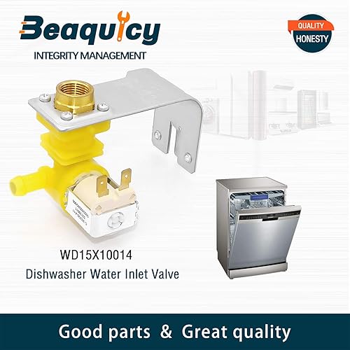 Miniatura 7 de WD15X10014 WD15X10011 Válvula de entrada de agua – Reemplazo para lavavajillas G-E Hot-point – Reemplaza EAP3654179, AP5632416, GSC3500V00WW por