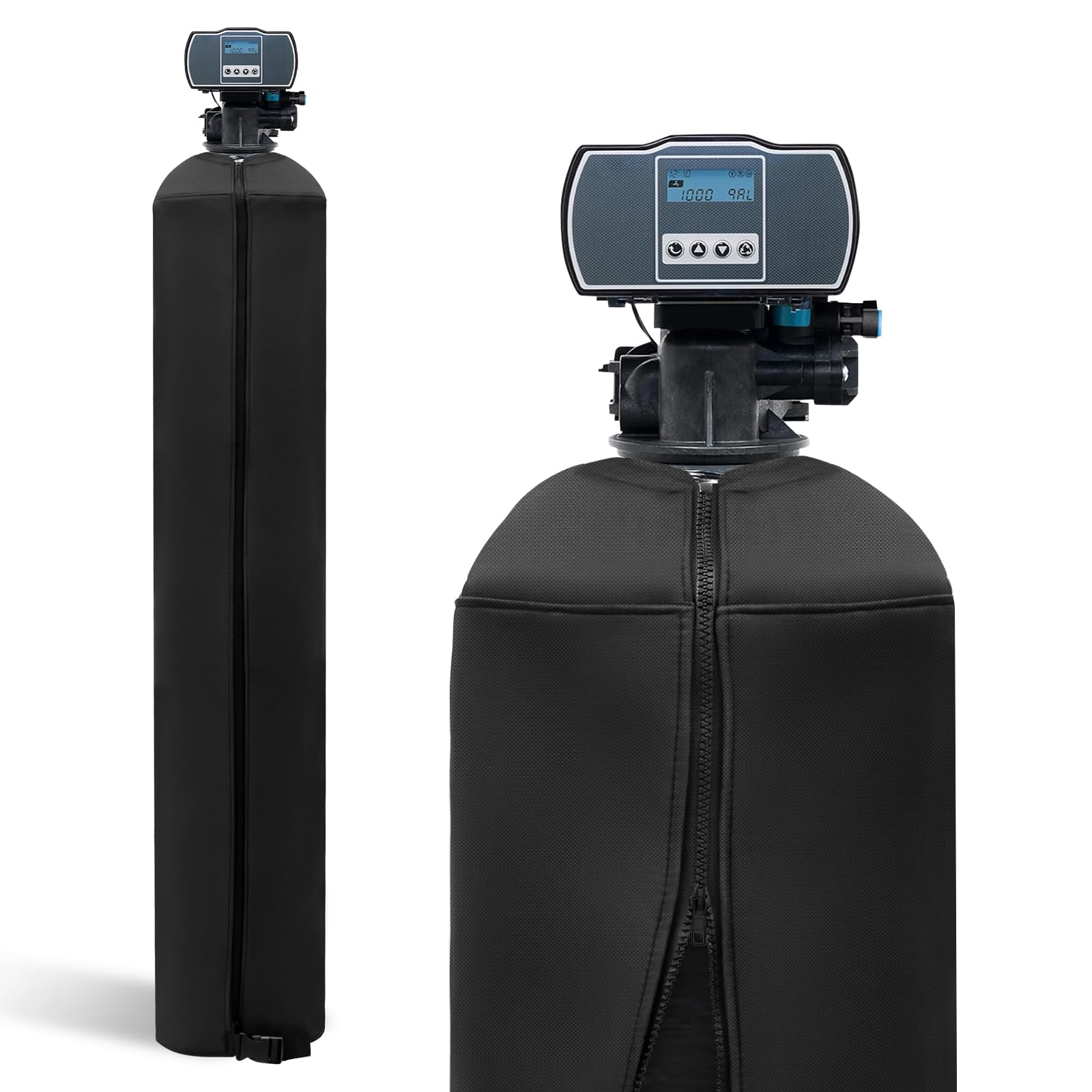 Water Softener Tank Cover Neoprene Insulated Sleeve for 10" Diameter 54" Tall Resin Tank Sweat Weatherproof Protector