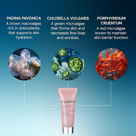 ELEMIS Pro-Collagen Rose Marine Cream, Anti-Wrinkle Daily Face Moisturizer & Soothing Hydrating Facial Skin Care, Clinically Proven to Reduce Appearance of Wrinkles in 2 Weeks