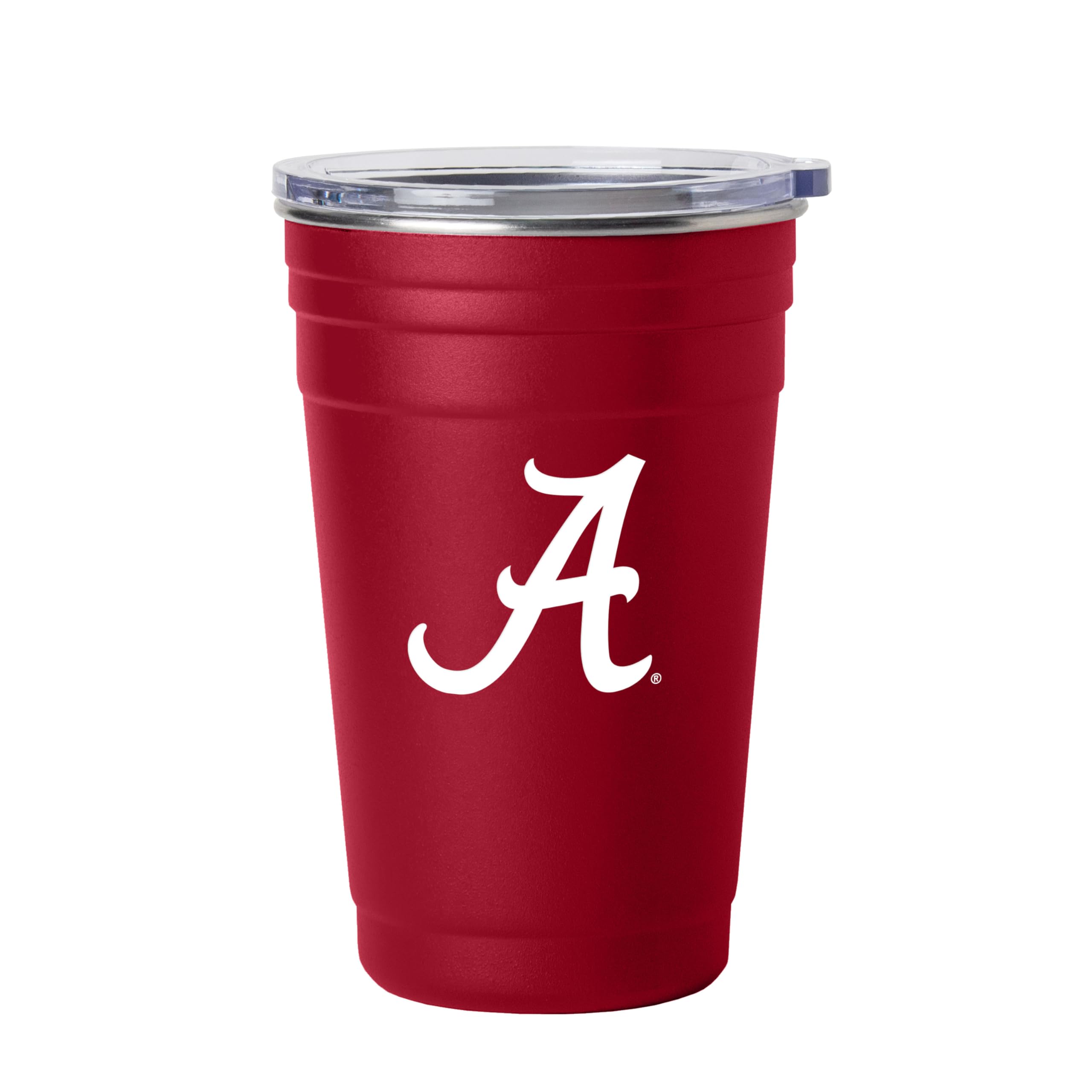 Logo Brands NCAA 22 oz Stainless Steel Tailgate Cup -Double Wall Vacuum-Sealed Durable For Hot &amp; Cold Drinks, Perfect for Gameday &amp; Tailgating