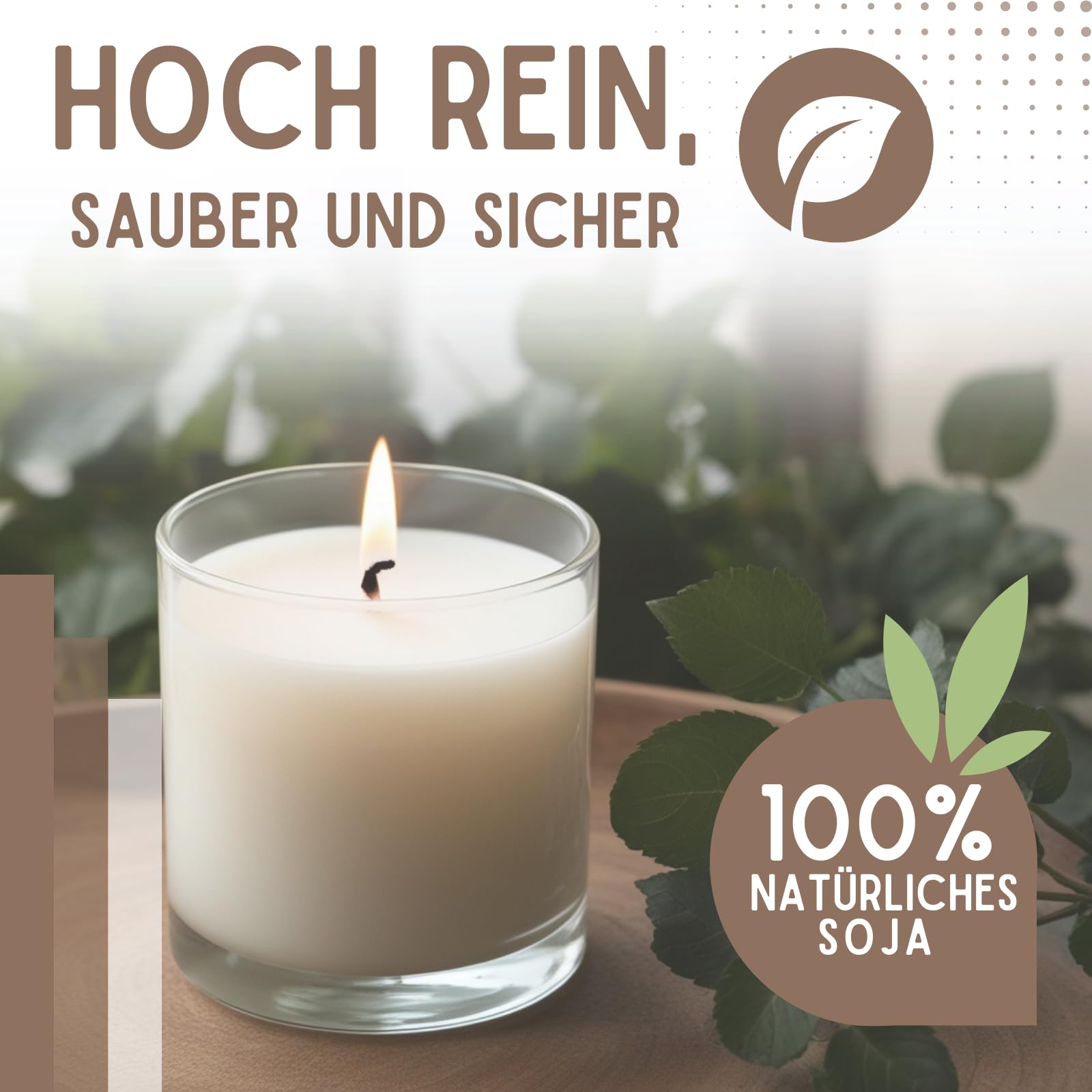 TFC Sojawachs 4kg - Natürliches, Veganes Wachs für Handgemachte Duftkerzen - Biologisch Abbaubar