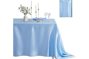 Enliven Any Gathering with Our Light Blue Tablecloth