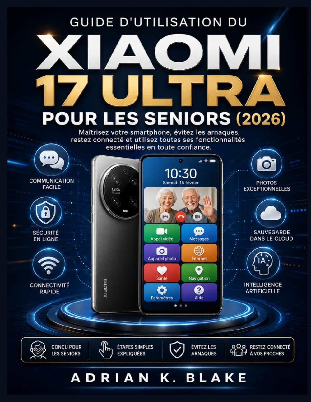 Guide d'utilisation du Xiaomi 17 Ultra pour les seniors (2026): Maîtrisez votre smartphone, évitez les arnaques, restez connecté et utilisez toutes ses fonctionnalités essentielles en toute confiance