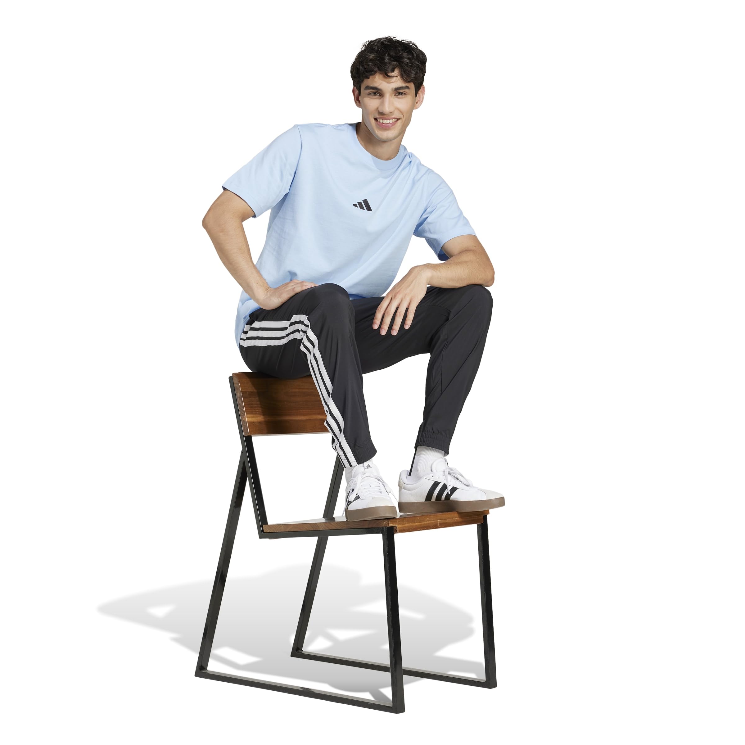 Adidas Uomo Essential Three Stripes Woven Pant