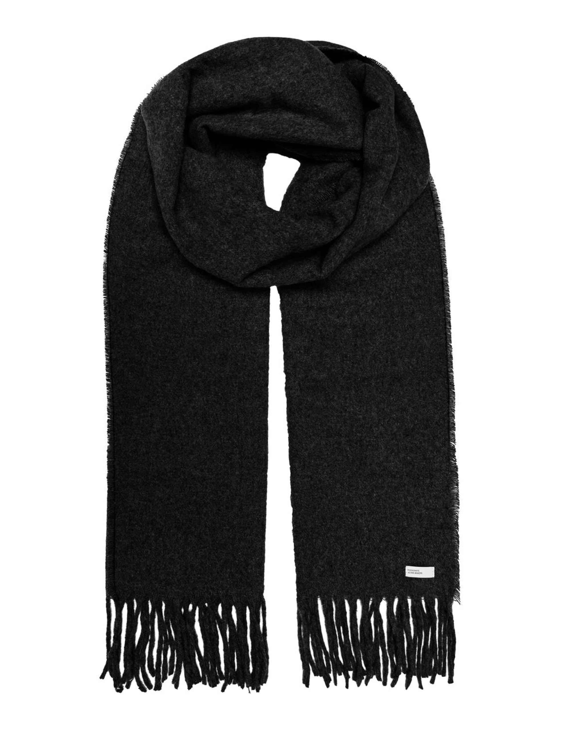 ONLY & SONS ONSEASTON Life Plain Knit Scarf Szal, czarny, jeden rozmiar, czarny, jeden rozmiar