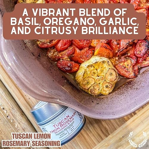 Miniatura 4 de Condimento toscano de limón y romero Mezcla de especias gourmet Sin OMG, totalmente natural Hecho a mano en pequeños lotes en Estados Unidos