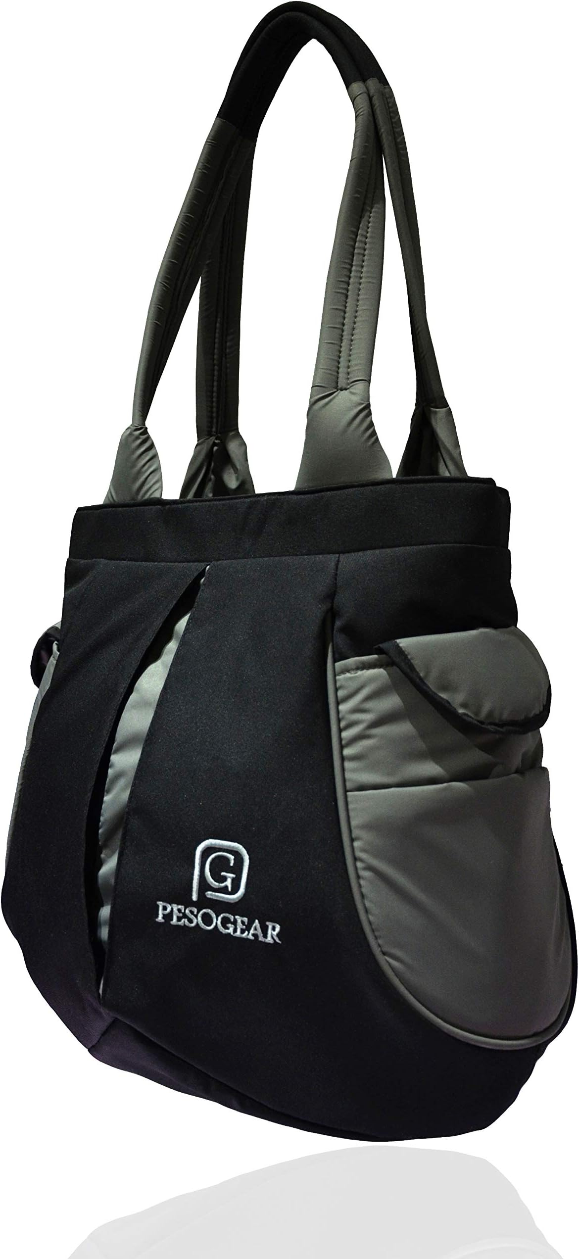 Pesogear Women's Shoulder Bag (PWS0027_Black & Grey)