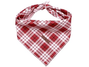 Lionet Paws Dog Bandana Washable Cotton Handkerchief Scarf Triangle Bandana for Small Medium Large Dogs