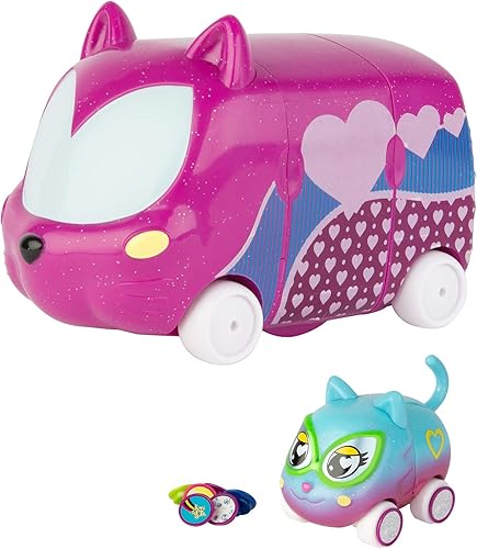 Tomy Ritzy Rollerz - Coches de juguete con dijes sorpresa, Heelz on Wheelz Zapatería con Helena Heelz