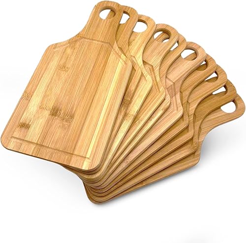 Tabla de cortar de paleta de bambĂş lisa a granel (juego de 10) Para fines de grabado personalizado Tabla de bambĂş de alta calidad al por mayor Tabla de cortar de paleta de bambĂş lisa a granel (juego de 10) Para fines de grabado personalizado Tabla de bambĂş de alta calidad al por mayor