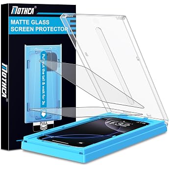 Mothca Matte Tempered Glass Screen Protector for iPhone 17 Pro/17/16 Pro