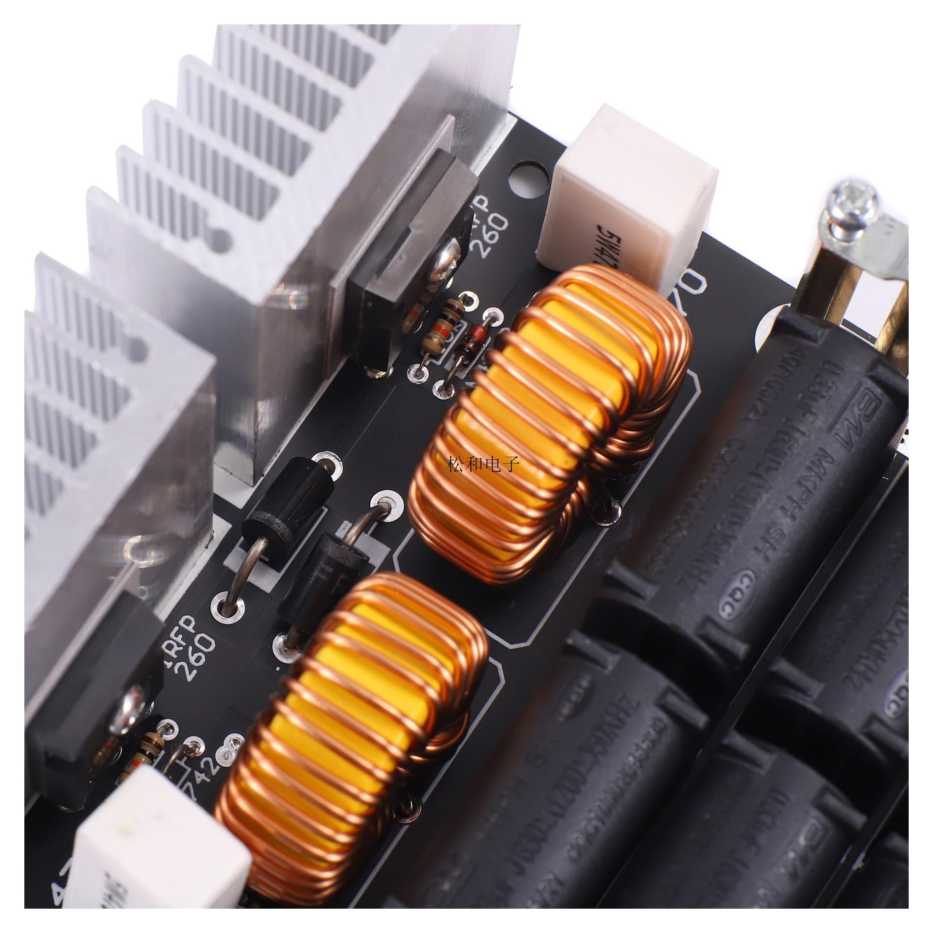 Modulo Riscaldamento A Induzione ZVS - 12V-48V, 1000W, Con Bobina In Ottone - Foto 9