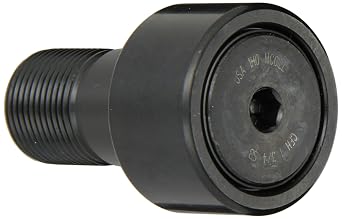 McGill CFH1 3/4SB Cam Follower, Heavy Stud, Sealed/Hex Hole, Inch, Steel, 1-3/4" Roller Diameter, 1" Roller Width, 1-3/4" Stud Length, 1" Thread Size, 2-25/32" Overall Length, 1" Stud Diameter