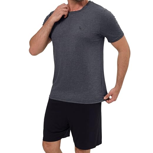 Pijama Masculino Curto Verão Em Algodão Cotton Soft Bela Notte Pijama Masculino Curto Verão Em Viscose Fresca Soft Bela Notte