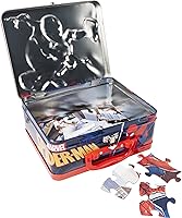 Vista 9 de Marvel Spiderman - Rompecabezas de 48 piezas en lata, rojo, azul, blanco