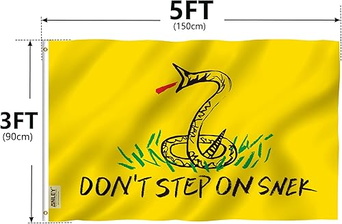 Miniatura 7 de Anley Fly Breeze - Bandera de 3 x 5 pies, color vivo y a prueba de decoloración, cabecera de lona y doble costura, banderas de poliéster con ojales