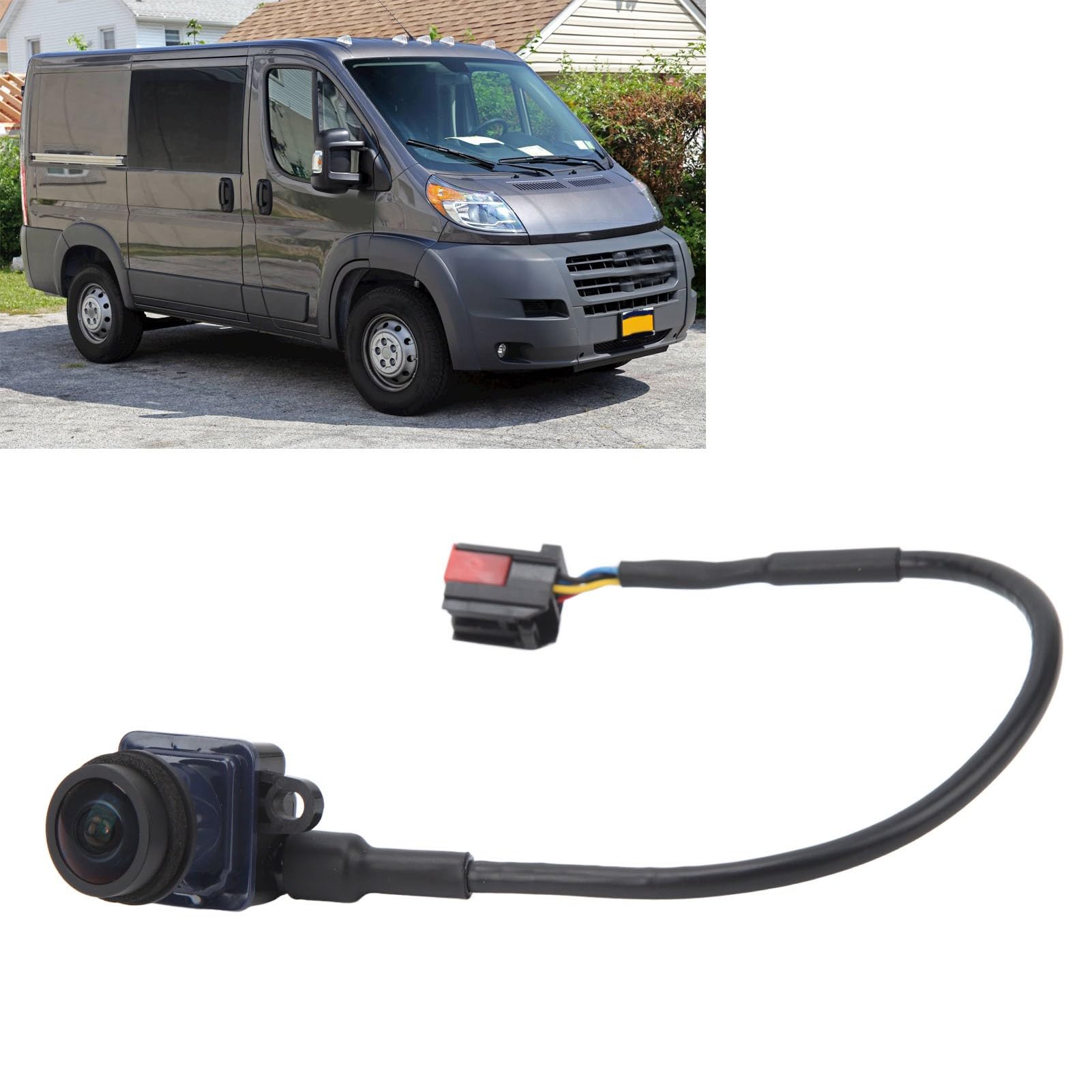 Kamera cofania ZenithAur do 1500, 2500 i 3500 2014 do 2020, zastępuje 6MJ97ZZZAA, CH1960120, tylną kamerę parkowania HD